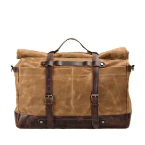 Waxed Canvas Duffle Bag