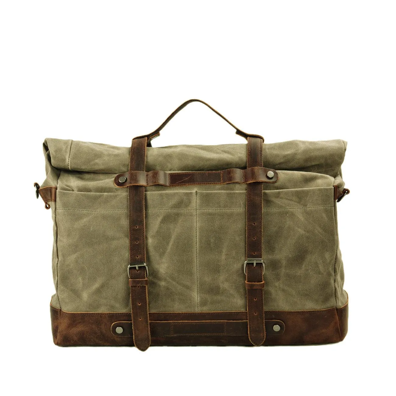 Waxed Canvas Duffle Bag
