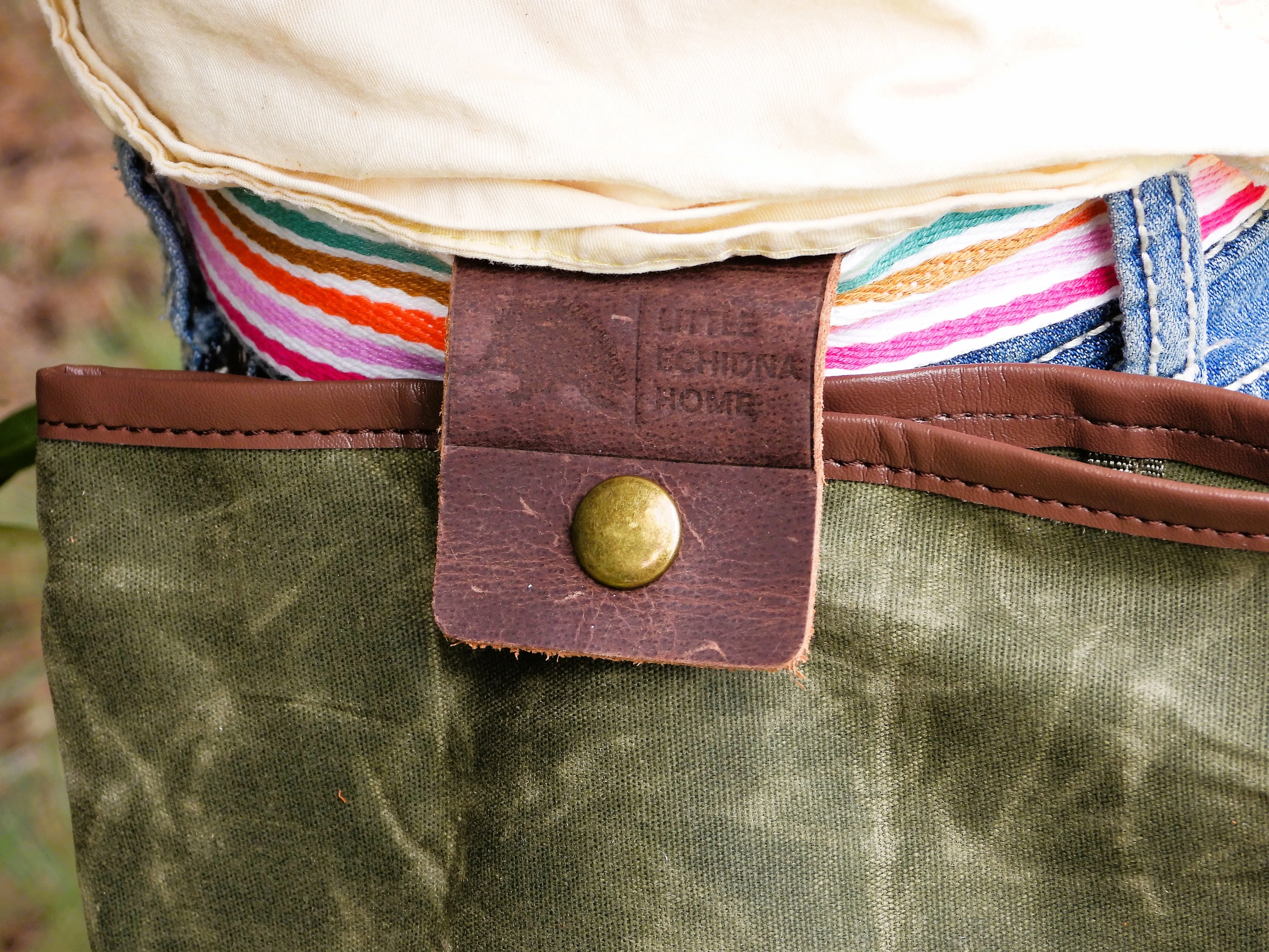 Waxed Canvas Harvest / Forage Pouch