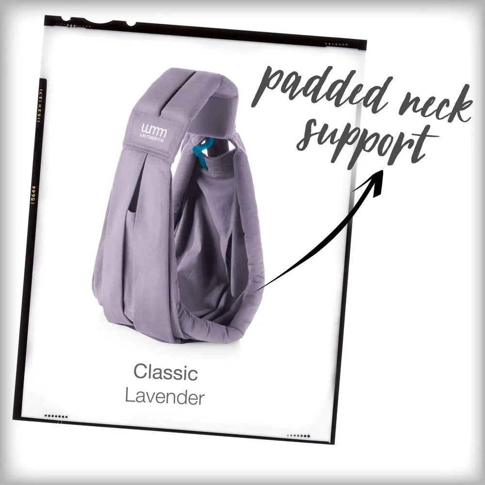 We Made Me Smile Classic Baby Sling, Five Carry Positions, from 3.6-15.9kg, Deep Blue