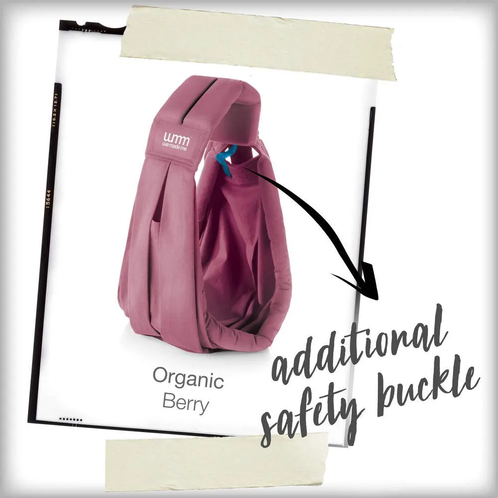 We Made Me Smile Classic Baby Sling, Five Carry Positions, from 3.6-15.9kg, Deep Blue