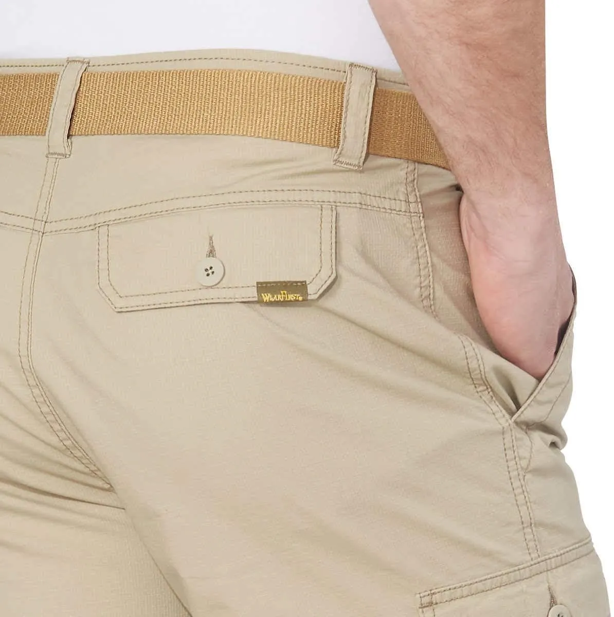 Wearfirst Men’s Belted Cargo Short