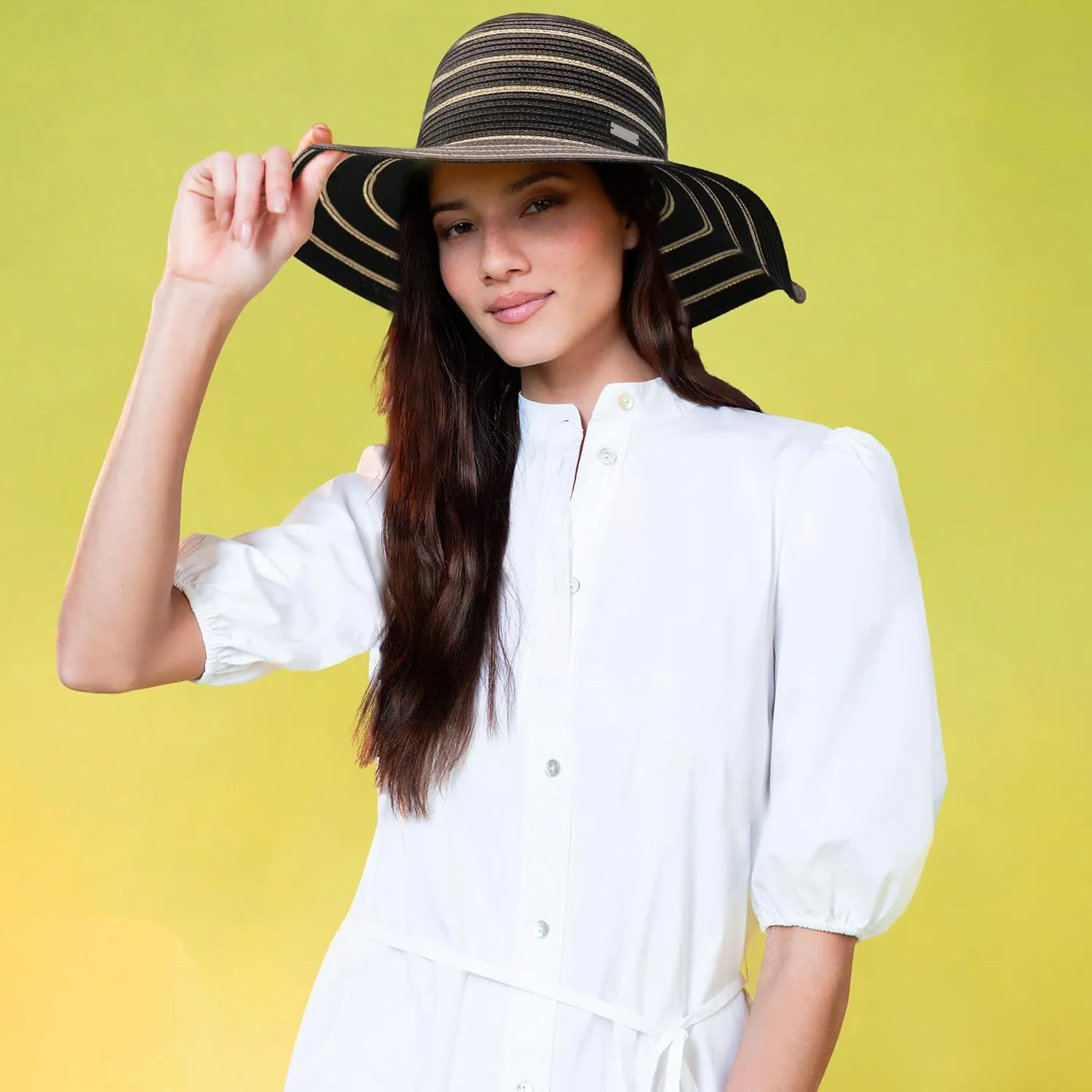 Women Bucket Straw Sun Hat