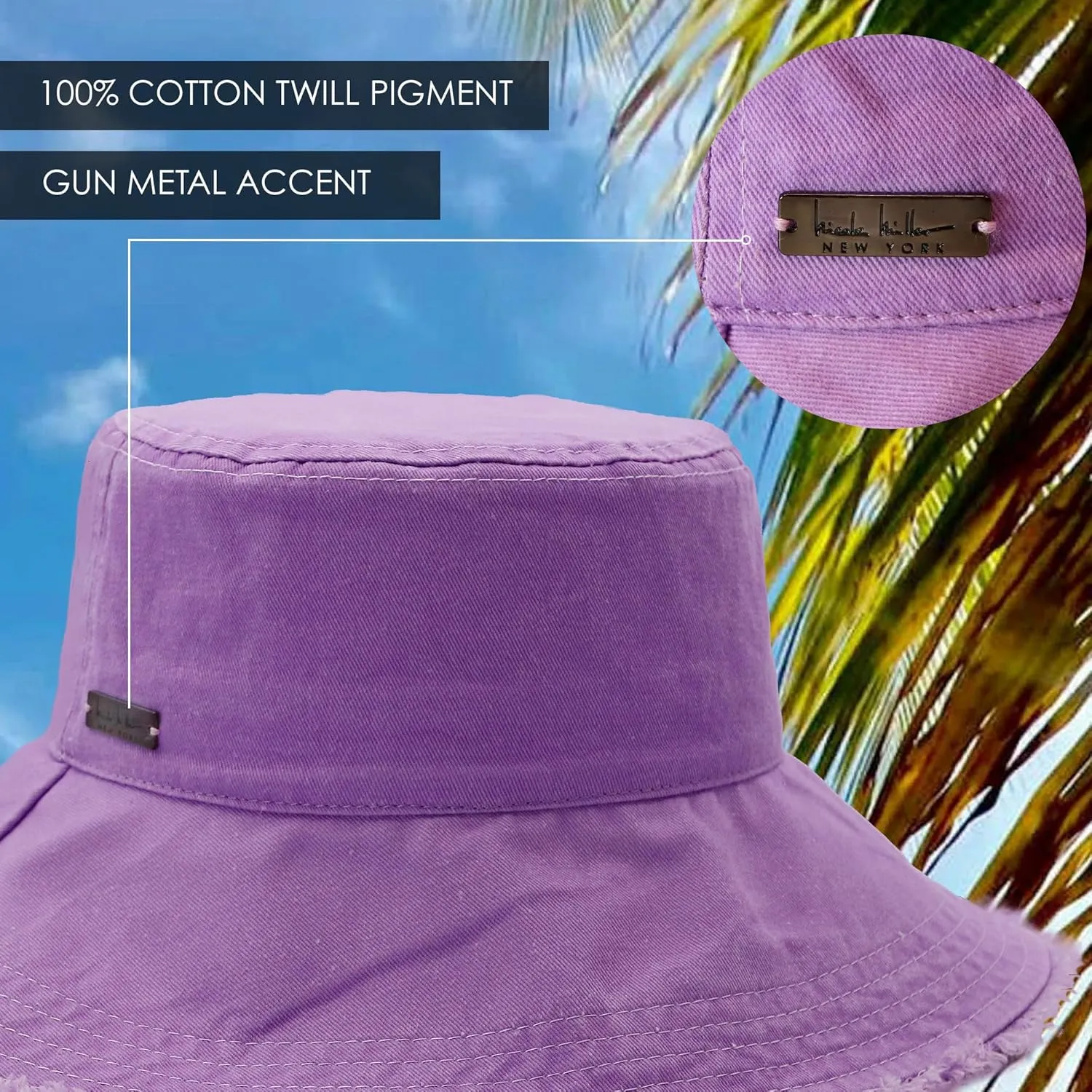 Women Bucket Straw Sun Hat