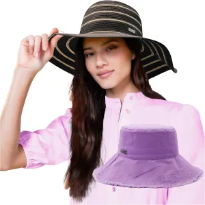 Women Bucket Straw Sun Hat