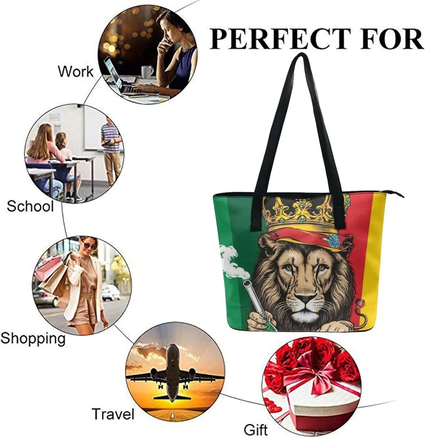 Women Casual Tote Handbags Multifunction Shoulder Work Crossbody Bag