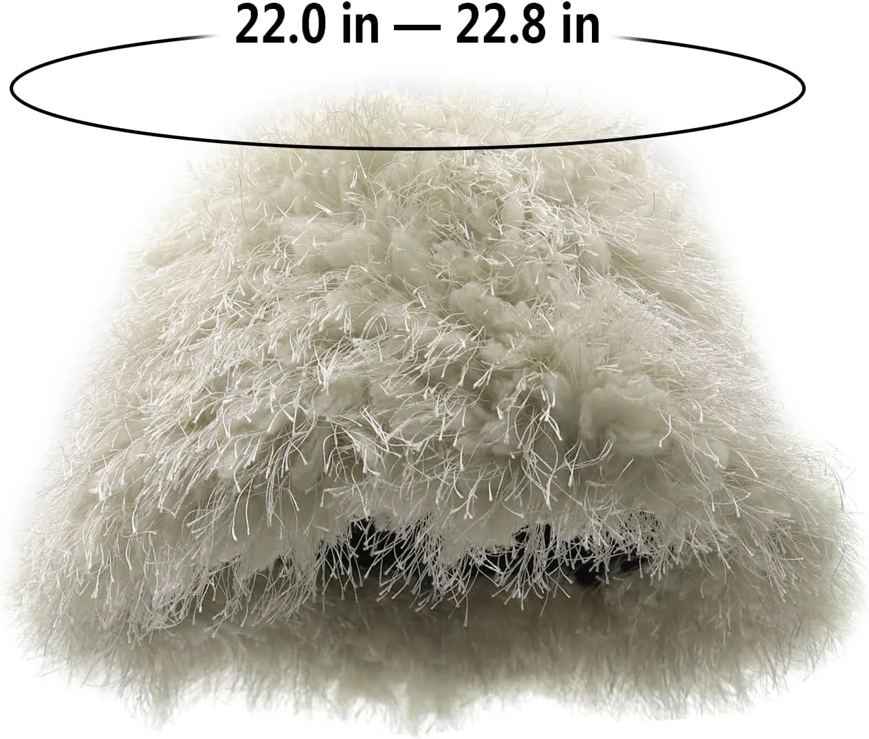 Women Fuzzy Bucket Hat Winter Warm Furry Faux Fur Hat Wide Brim Cute Fluffy Plush Outdoor Fisherman Caps