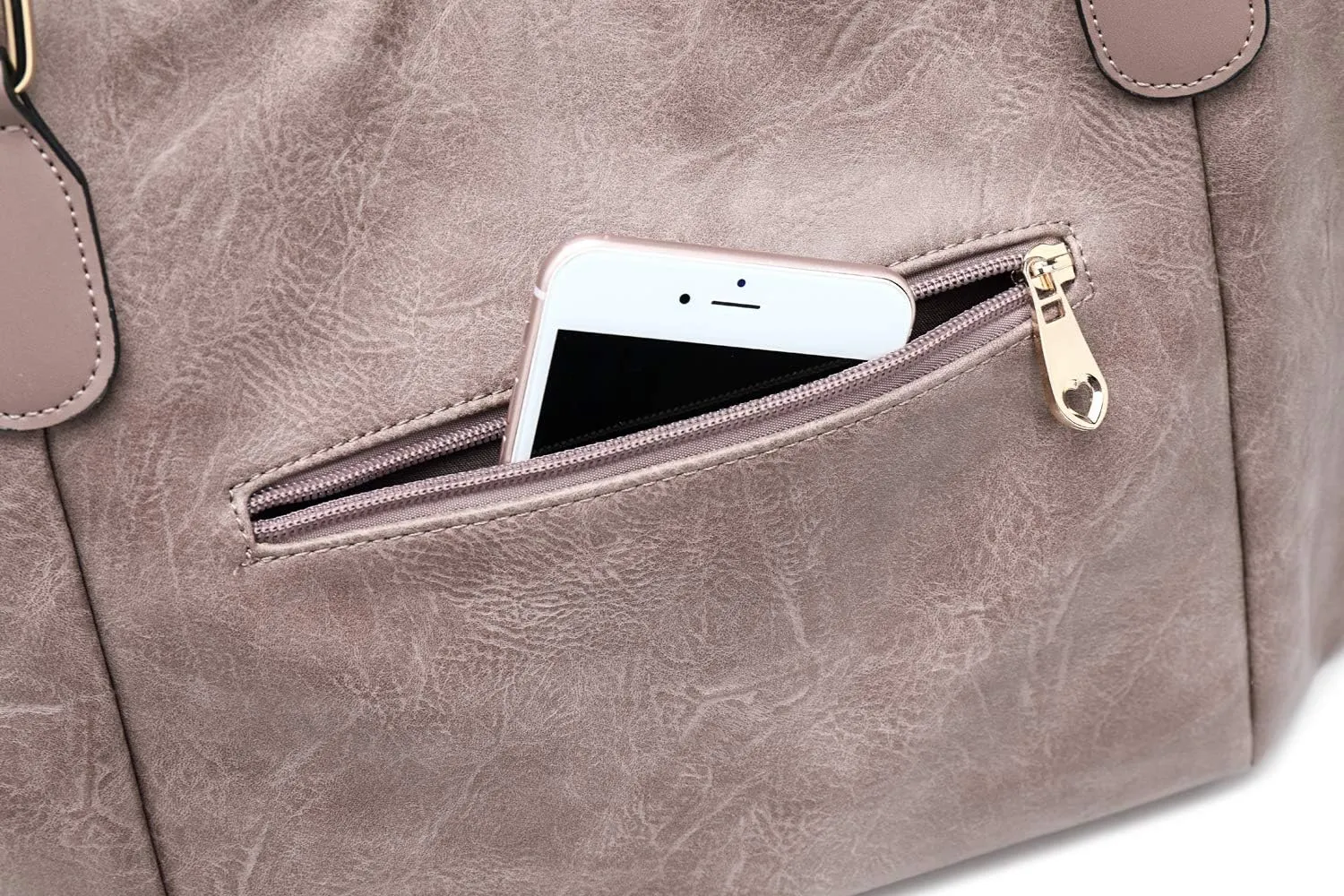 Women Tote Bag Handbags PU Leather Fashion Hobo Shoulder Bags with Adjustable Shoulder Strap