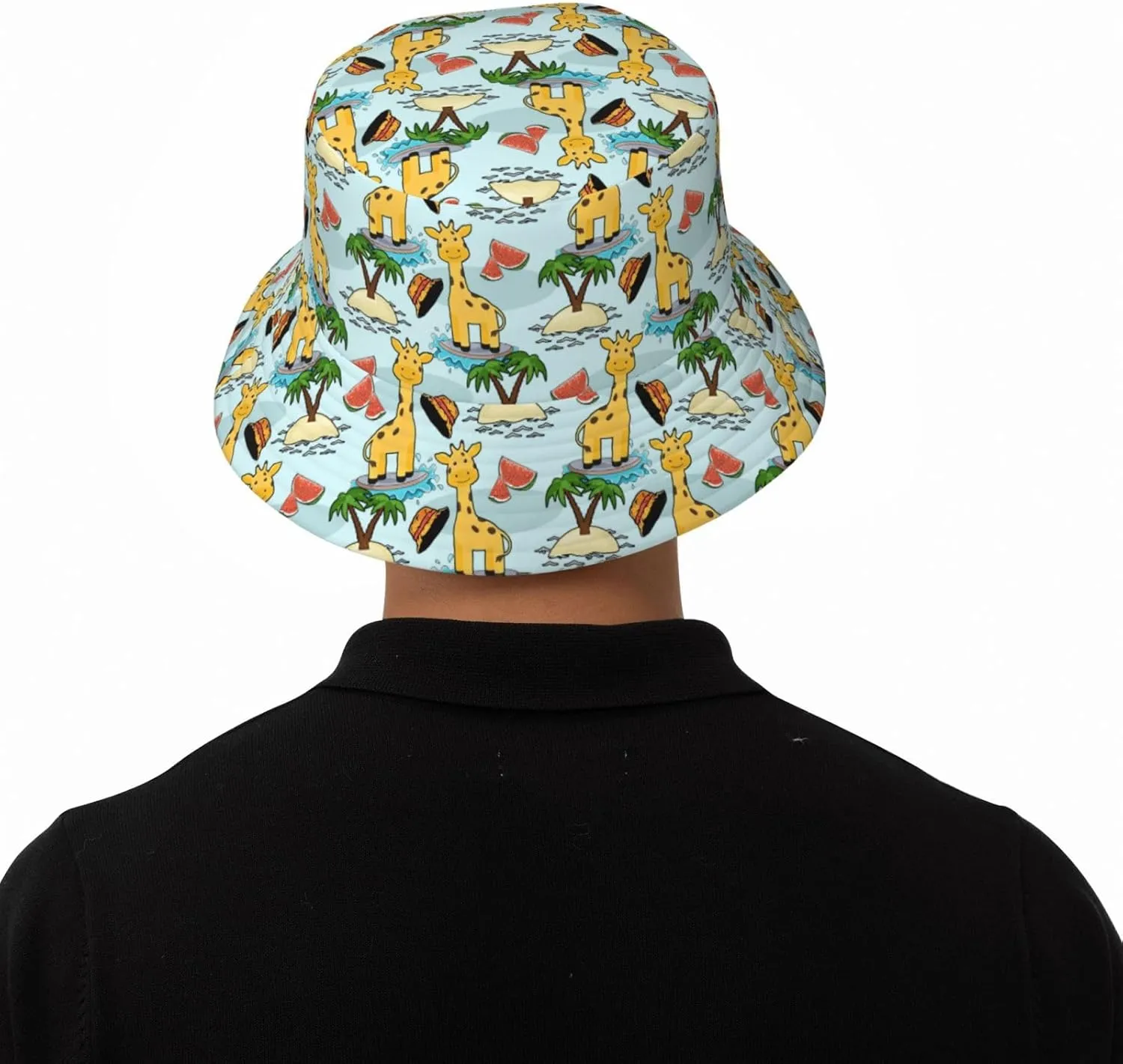 Womens Bucket Hat Summer Travel Beach Sun Protection Hat Fashion Outdoor Packable Mens Fisherman Hat