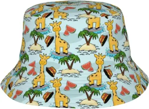Womens Bucket Hat Summer Travel Beach Sun Protection Hat Fashion Outdoor Packable Mens Fisherman Hat