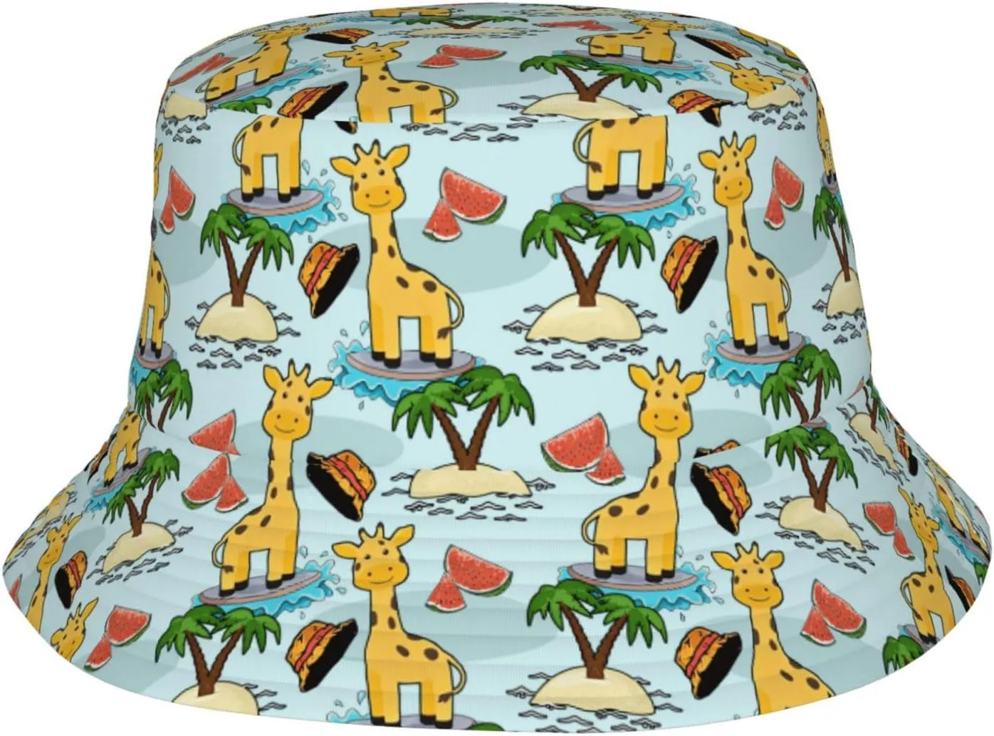Womens Bucket Hat Summer Travel Beach Sun Protection Hat Fashion Outdoor Packable Mens Fisherman Hat