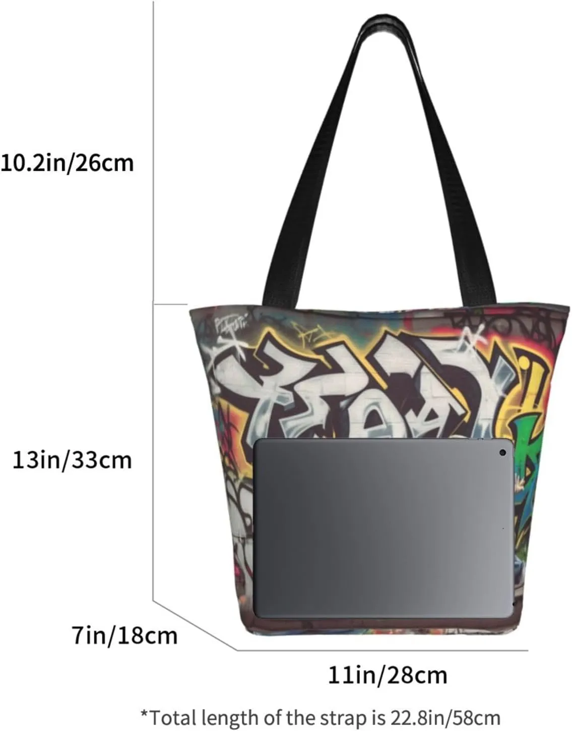 Women's Shoulder Bag with Karate Boy Vector Changeable Belt Color Printed Handbag Tote Bag Shopping Bags