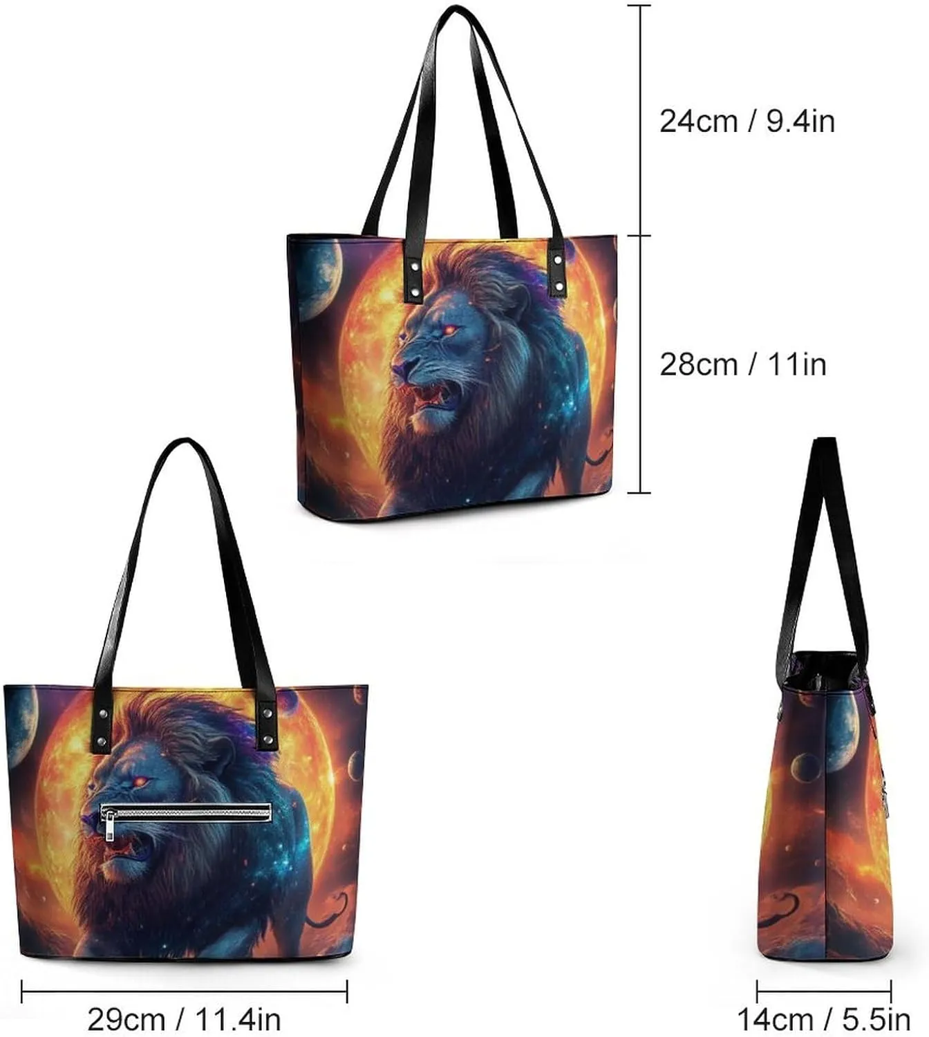 Womens Tote Laptop Bag Stylish Work Bag Travel Purse
