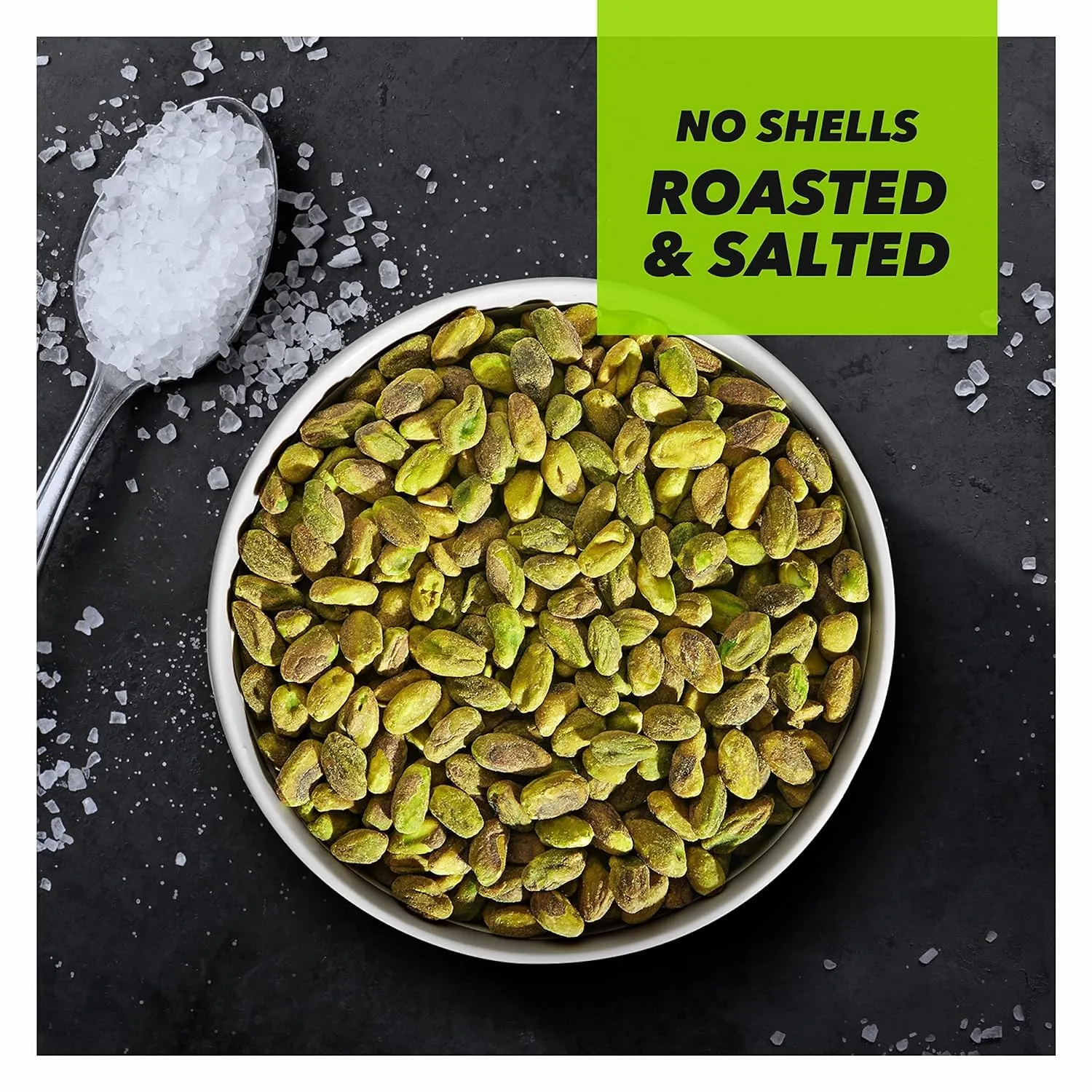 Wonderful Pistachios No Shells, Roasted & Salted Nuts, 0.75 Ounce Bag (Pack of 14), Protein Snacks, Vegan Snacks, On-the-Go, Individual Snacks for Adults
