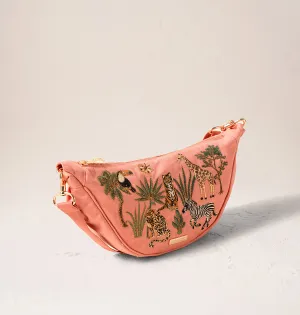 World Wildlife Canvas Crossbody Sling Bag