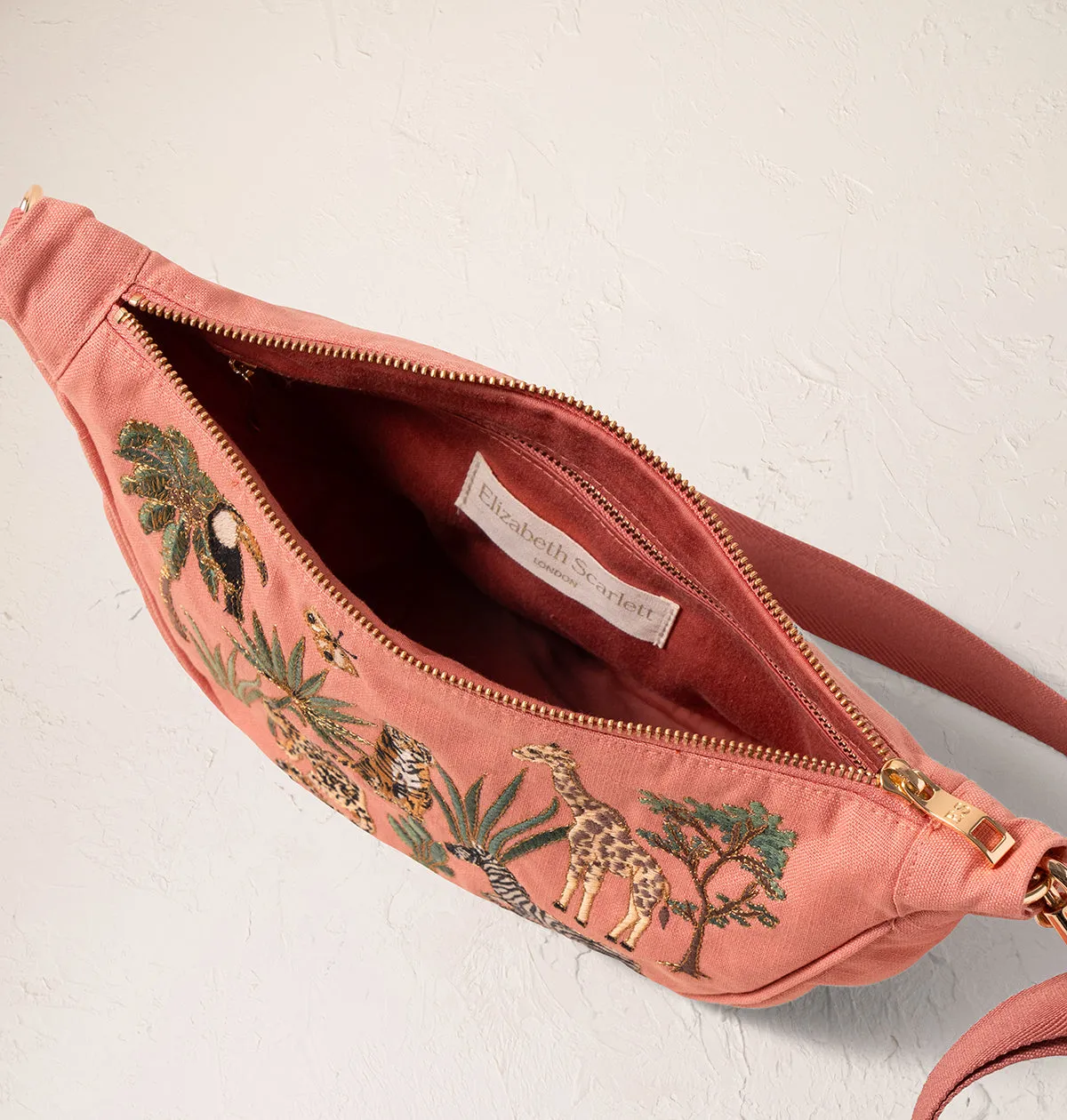 World Wildlife Canvas Crossbody Sling Bag