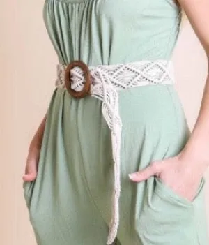 Woven Beach Belt