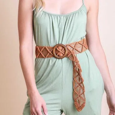 Woven Beach Belt