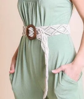 Woven Beach Belt