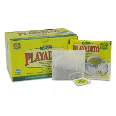 Yerba Mate 20pk Playadito teabags