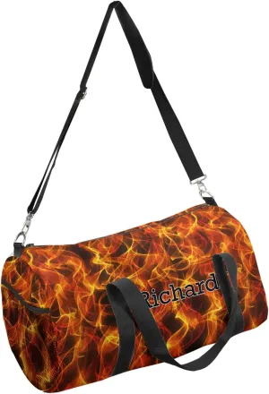 YouCustomizeIt Personalized Fire Duffel Bag