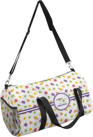 YouCustomizeIt Personalized Girls Space Themed Duffel Bag