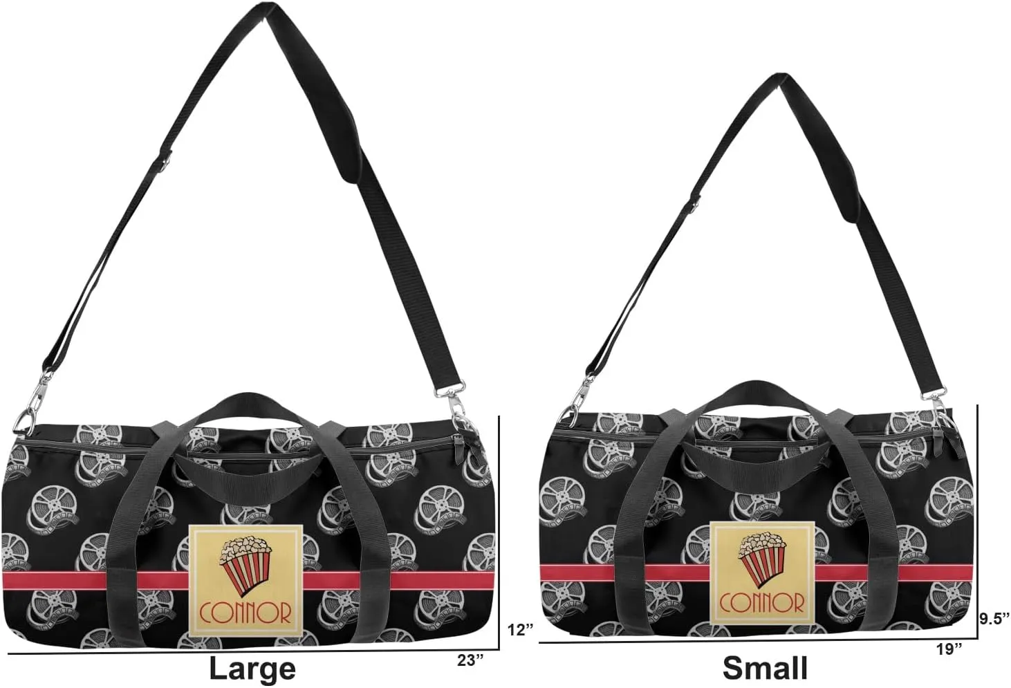 YouCustomizeIt Personalized Movie Theater Duffel Bag