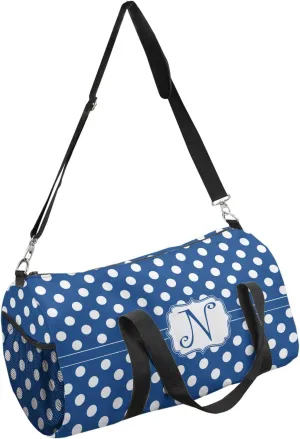 YouCustomizeIt Personalized Polka Dots Duffel Bag