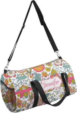 YouCustomizeIt Personalized Wild Garden Duffel Bag