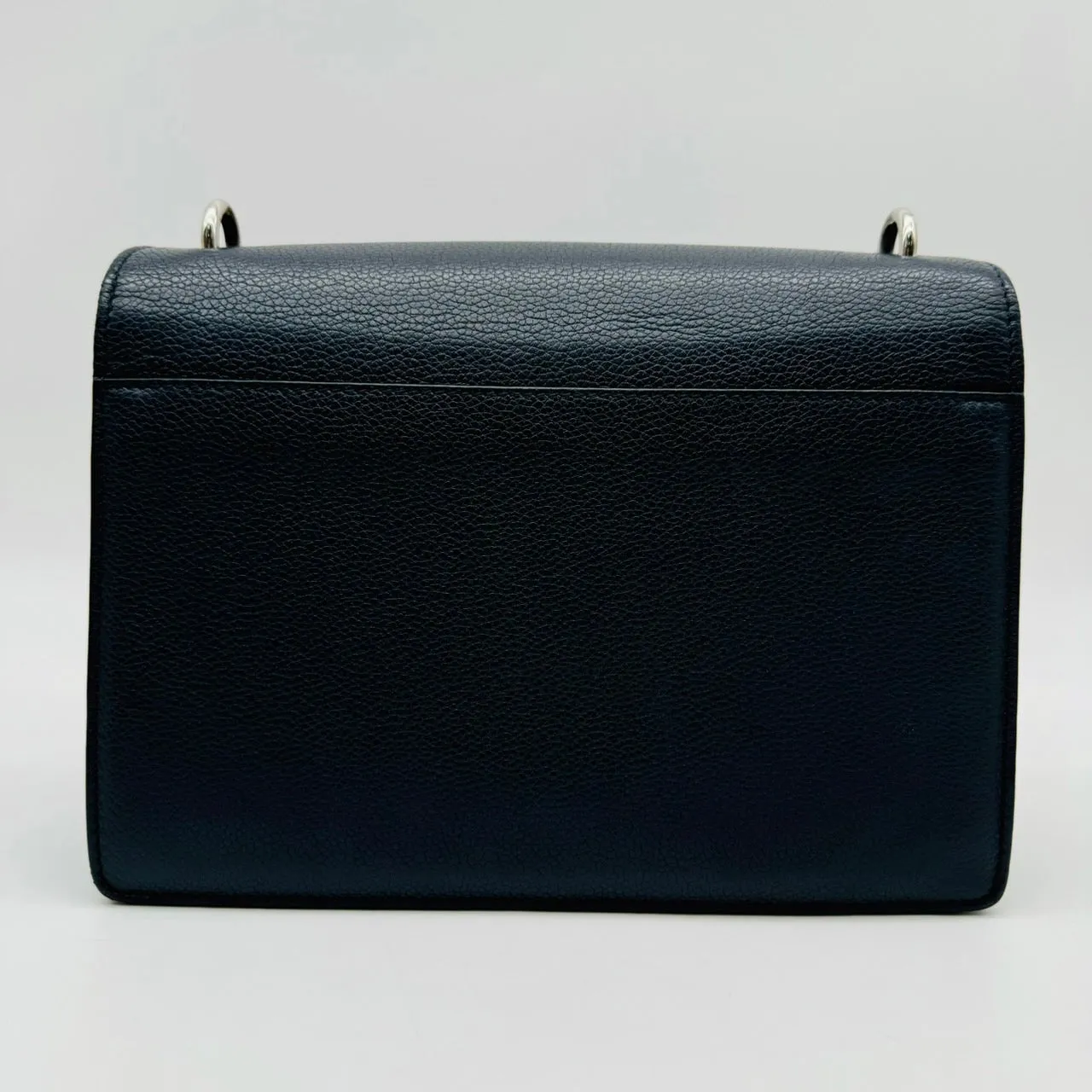 YSL Shoulder Bag Leather Navy Sunset Medium
