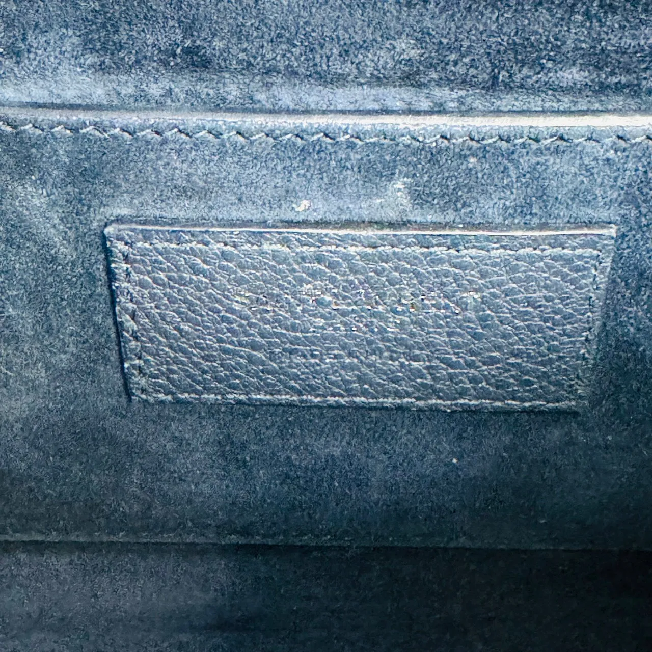 YSL Shoulder Bag Leather Navy Sunset Medium