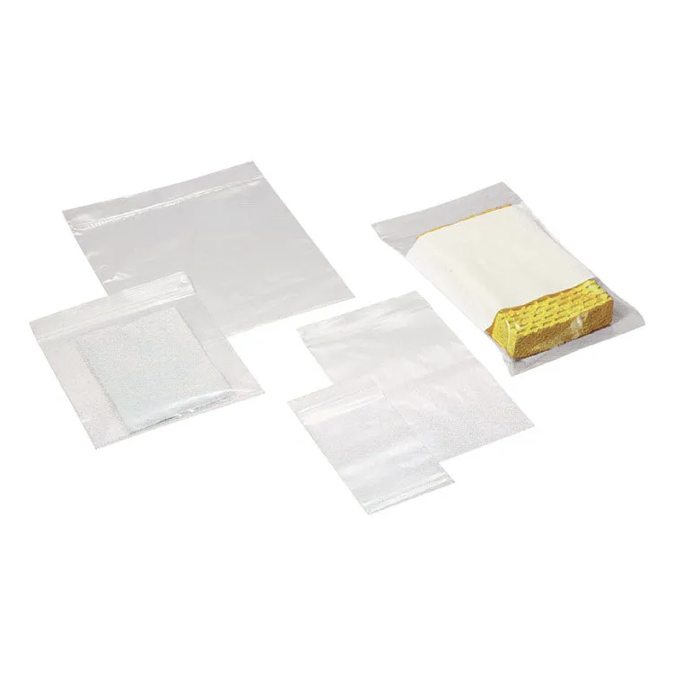 Zipper Closure Bags, 2 mil Clear - 5" x 5" (100-ct)